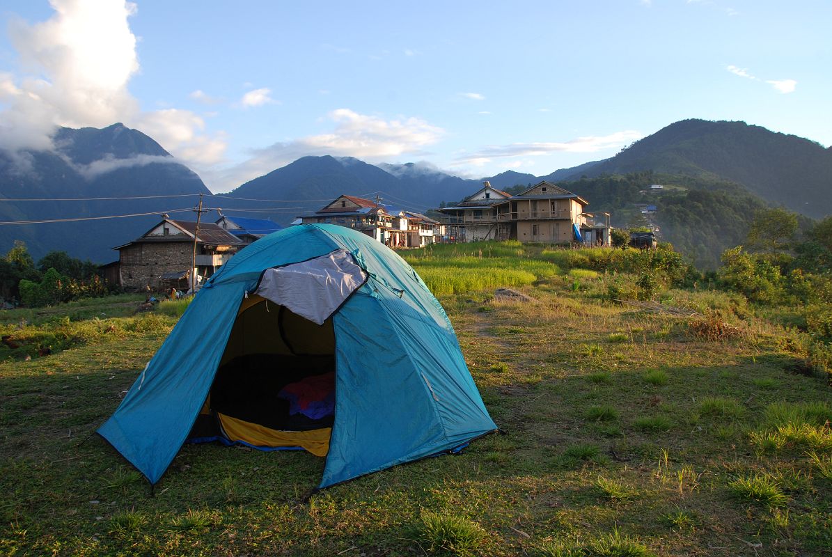 2 9 Tent With Num Village Behind